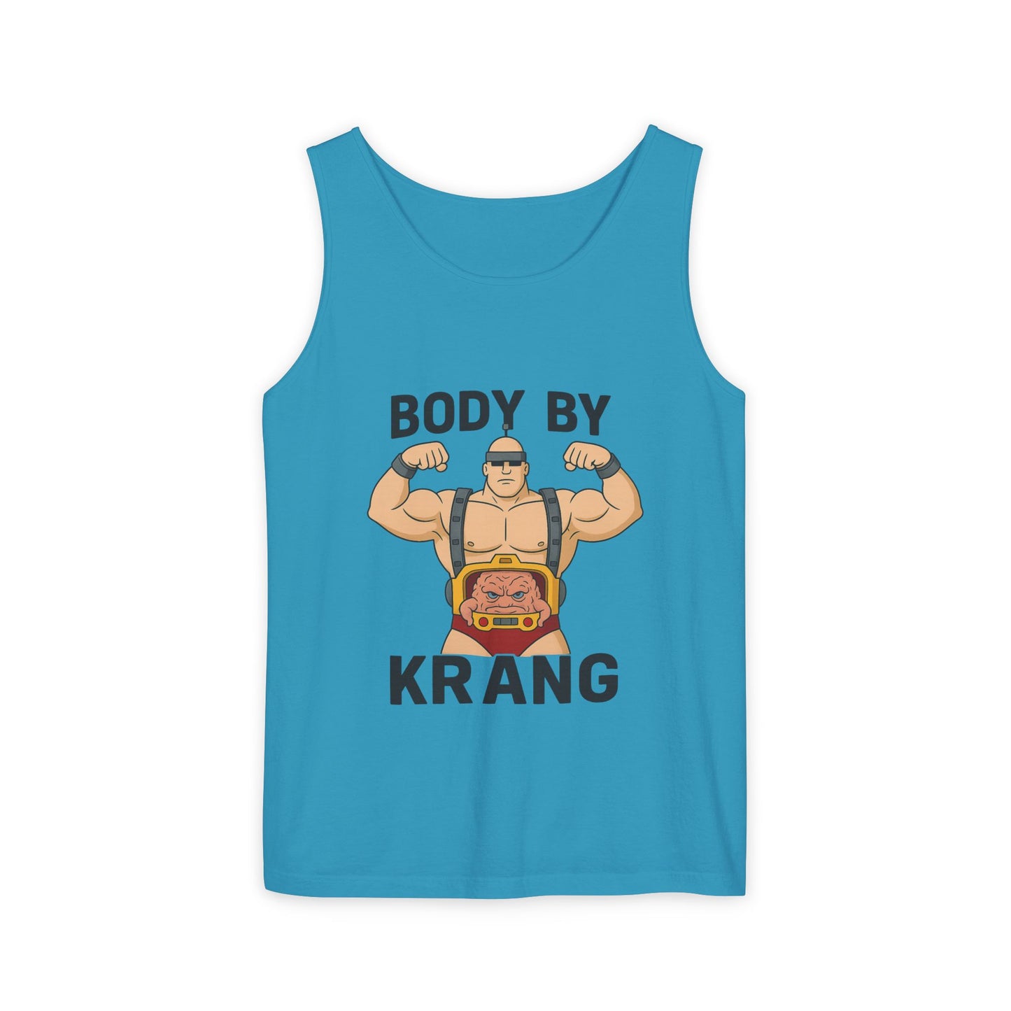Body by Krang – Retro Cartoon Villain Flex Tank Top
