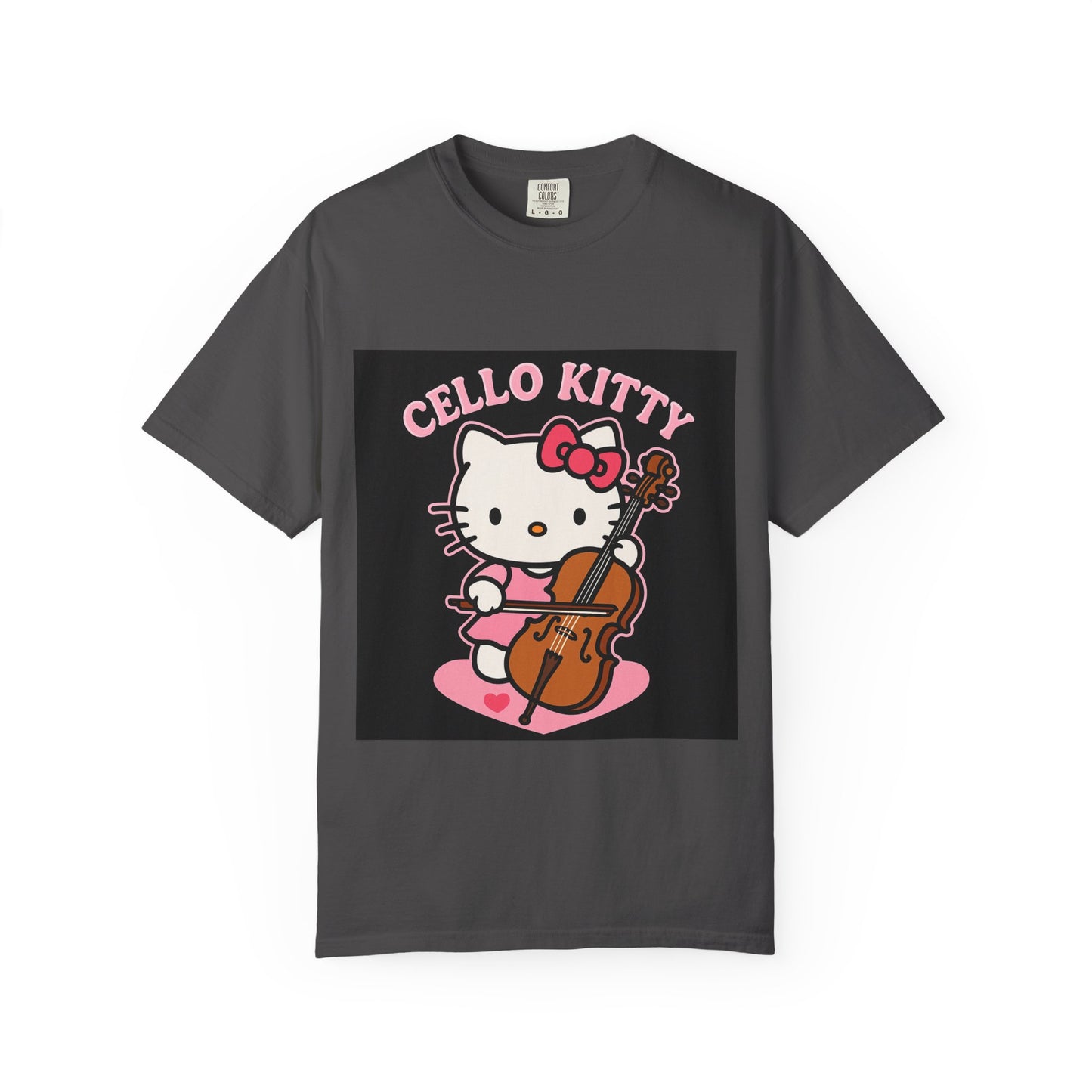 “Cello Kitty” – Cute Musician Parody Tee