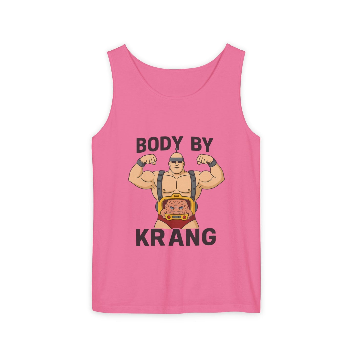 Body by Krang – Retro Cartoon Villain Flex Tank Top