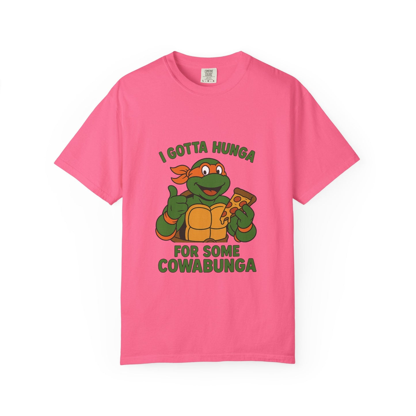 Michelangelo "I Gotta Hunga for Some Cowabunga" T-Shirt