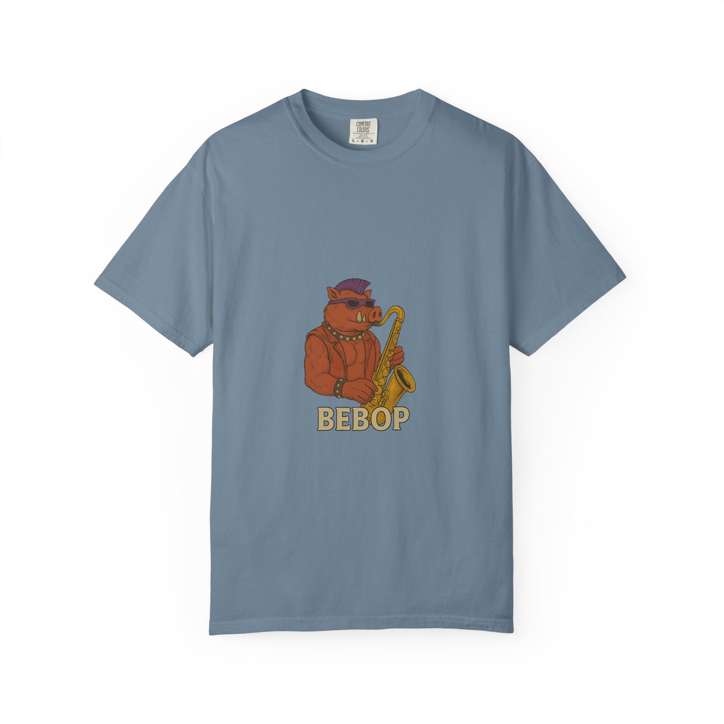 Bebop Saxophone Tee – TMNT Jazz Punk Parody Shirt
