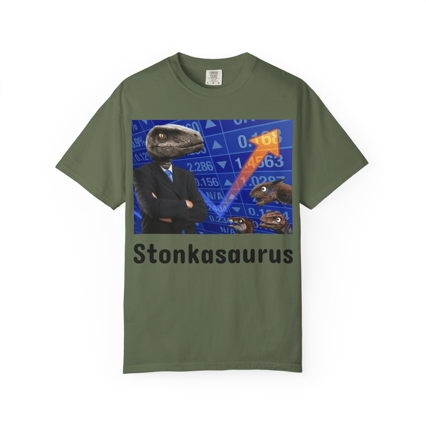 Stonkasaurus Unisex T-Shirt | Trendy Graphic Tee for Meme Lovers, Casual Wear, Gift for Gamers, Humor Clothing, Birthday Present