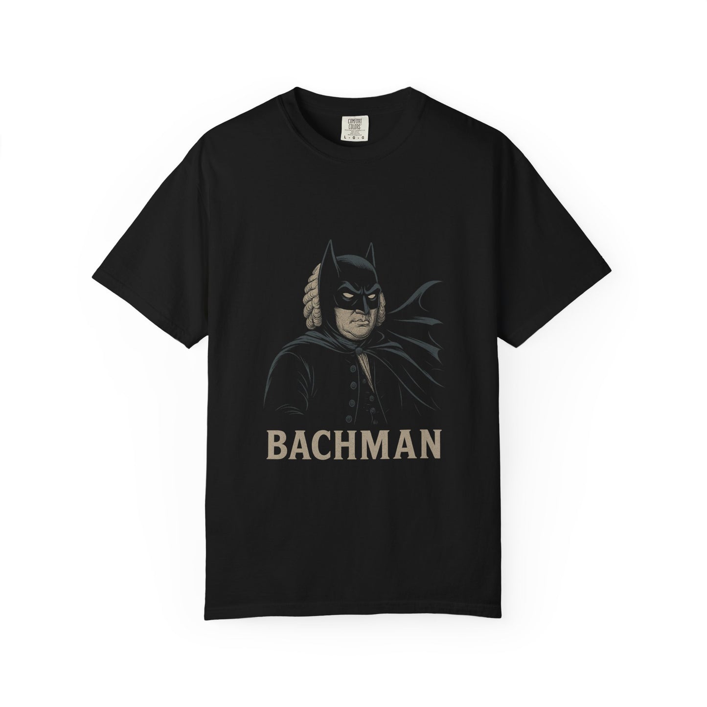 Bachman – Classical Meets Caped Crusader Unisex Graphic Tee