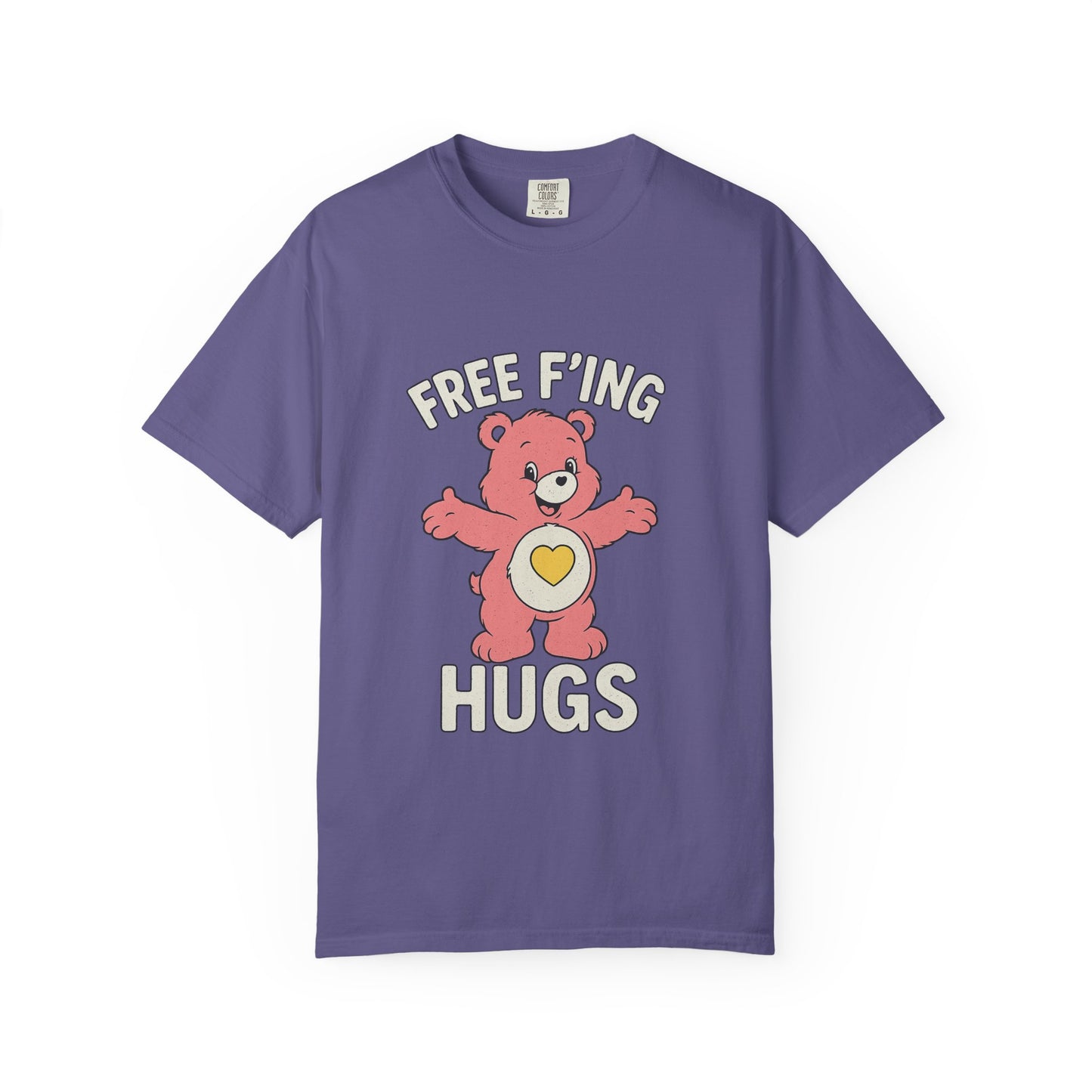 Free F’ing Hugs Retro Bear T-Shirt