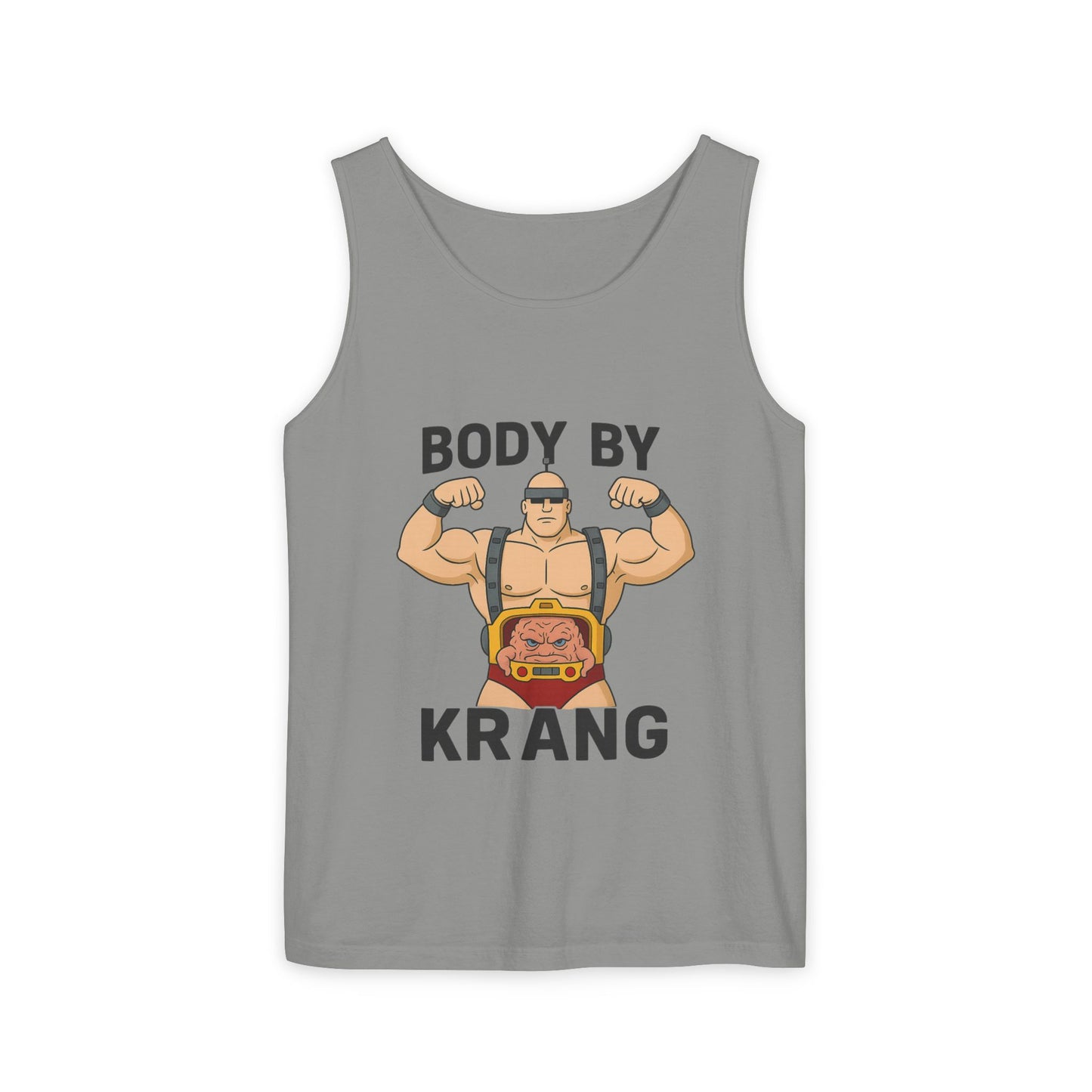 Body by Krang – Retro Cartoon Villain Flex Tank Top