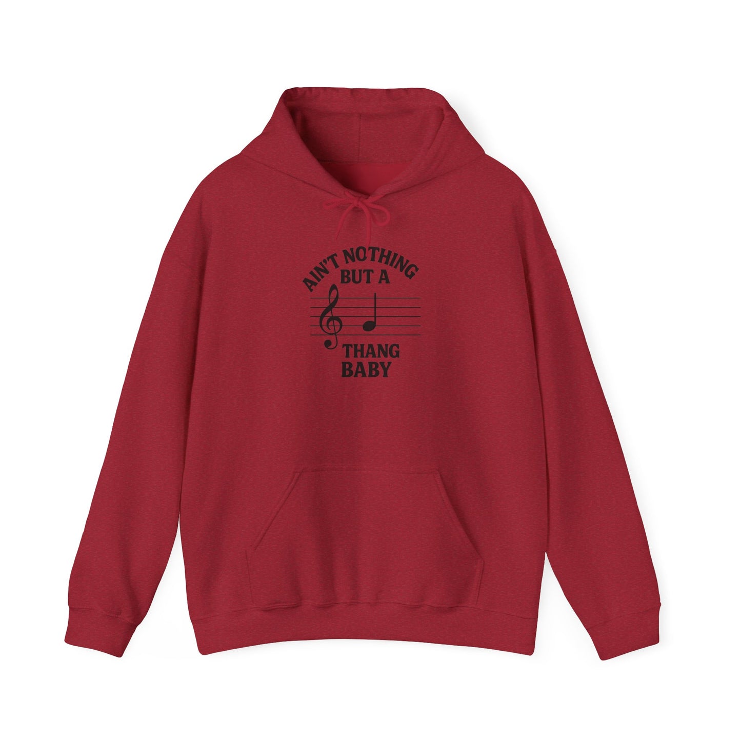 Ain’t Nothing But a G Thang Baby Hoodie – Funny Music Pun Sweatshirt for Musicians & Hip-Hop Fans