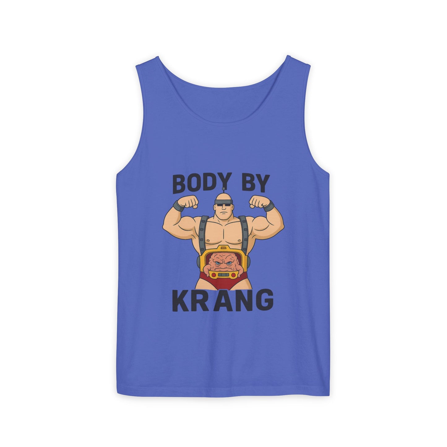 Body by Krang – Retro Cartoon Villain Flex Tank Top