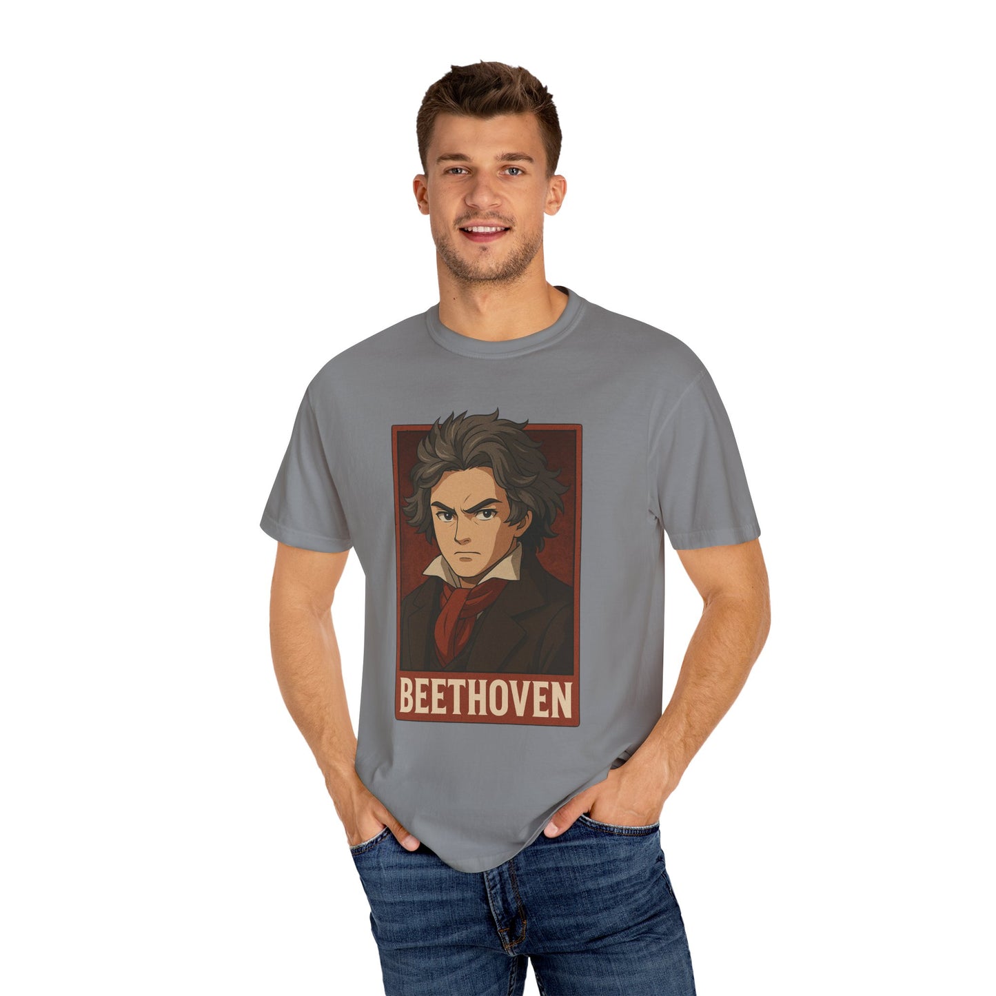 Beethoven Anime Edition – Unisex Graphic T-Shirt