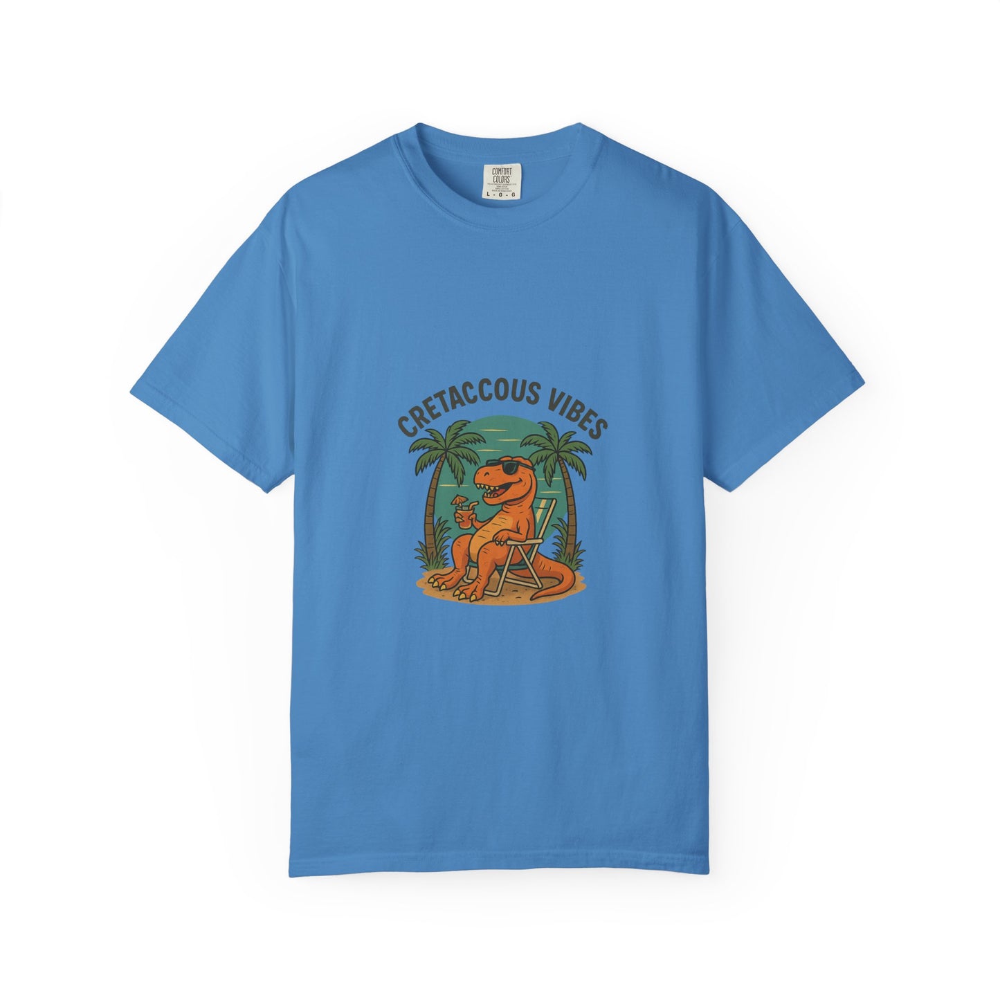 Cretaceous Vibes Only – Retro Dinosaur Tee for Summer Chill & Prehistoric Thrills