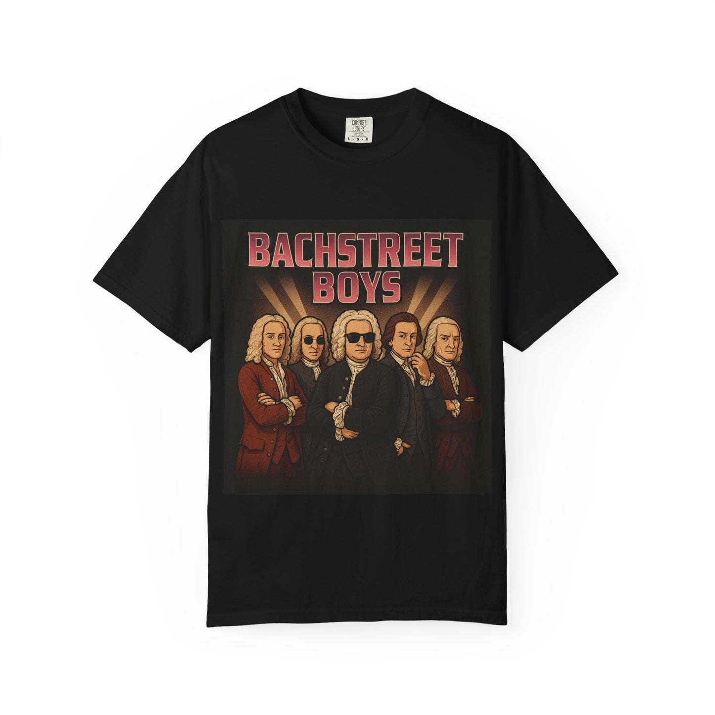 “Bachstreet Boys” – Baroque Composer Boy-Band Parody Tee