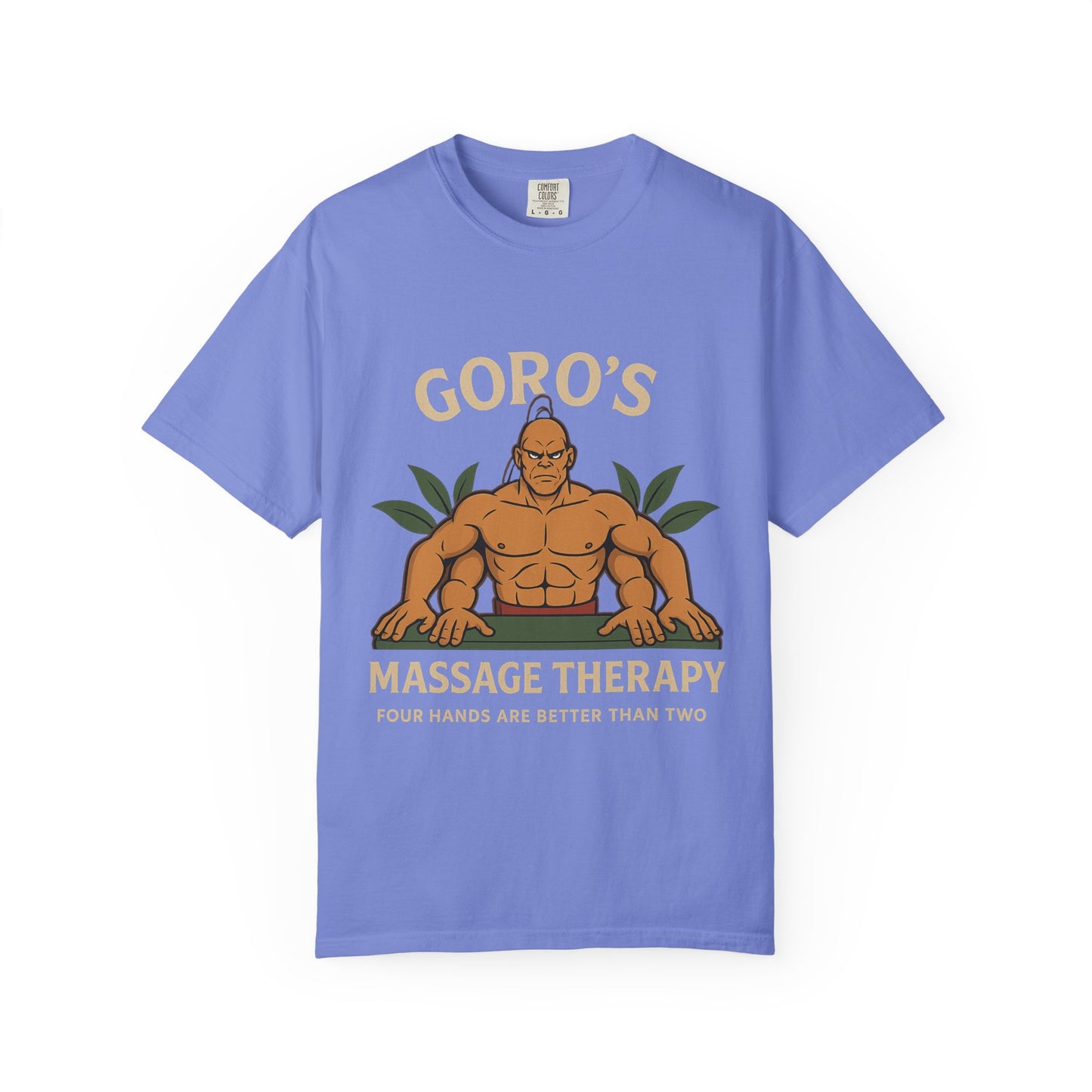 Goro’s Massage Therapy T-Shirt – Four Hands Are Better Than Two