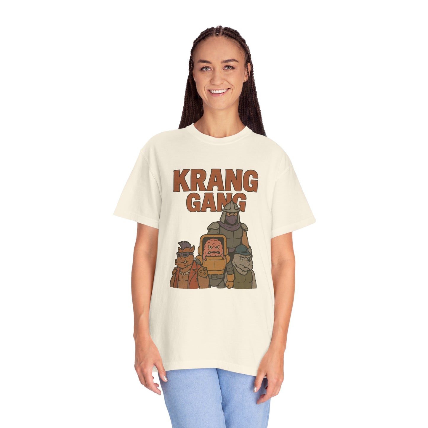 Krang Gang Unisex T-Shirt, Edgy Graphic Tee, Retro Pop Culture Apparel, Gift for Fans, Casual Everyday Wear