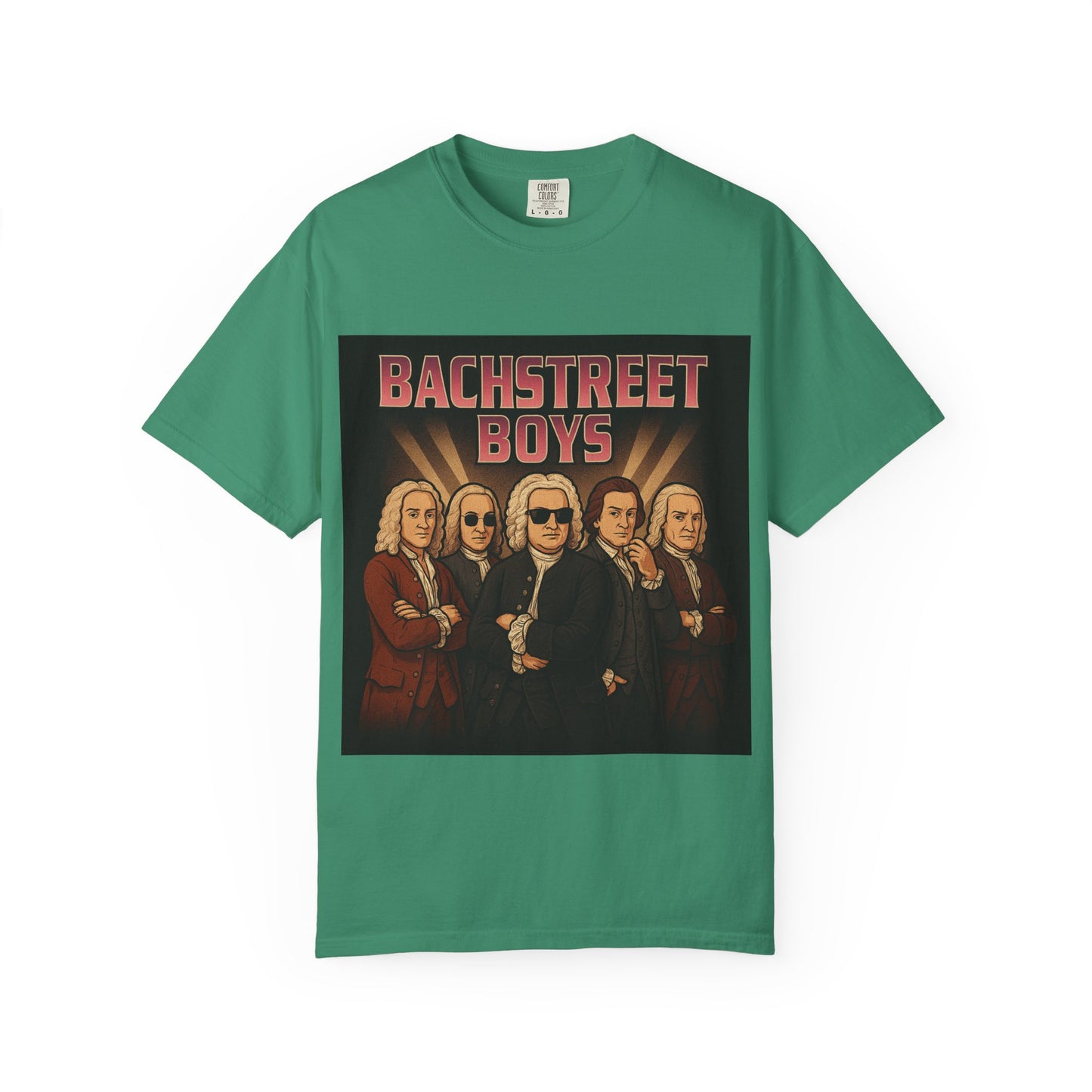 “Bachstreet Boys” – Baroque Composer Boy-Band Parody Tee