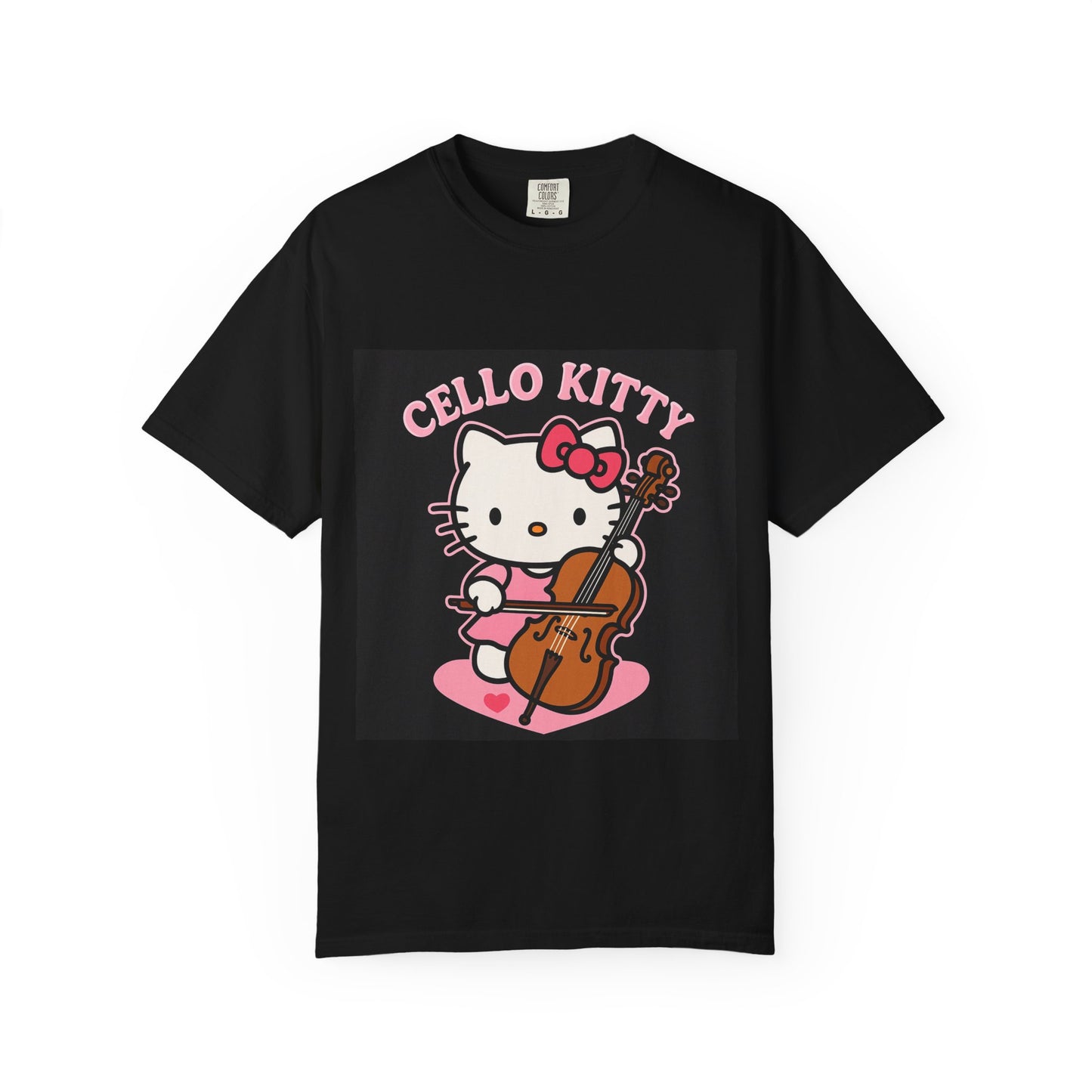 “Cello Kitty” – Cute Musician Parody Tee