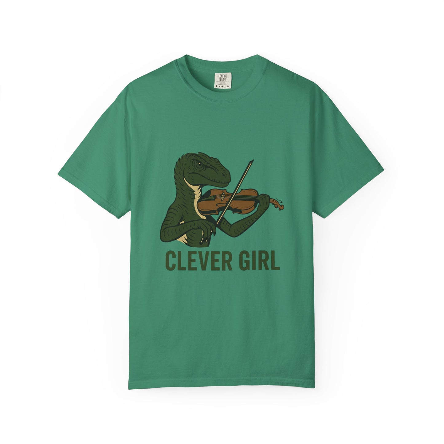 Clever Girl Velociraptor Violin Unisex T-Shirt – Jurassic Music Mashup
