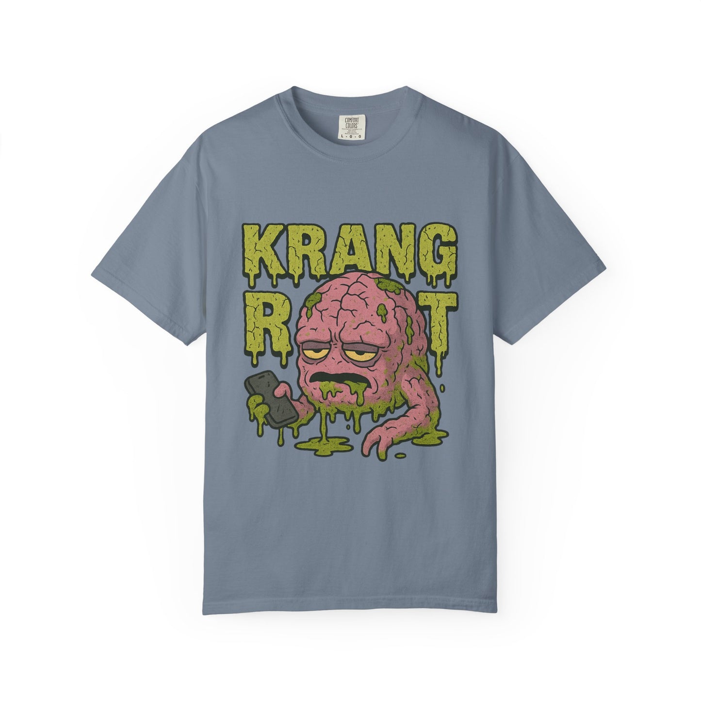 Krang Rot – Slime-Drenched TMNT Parody Tee