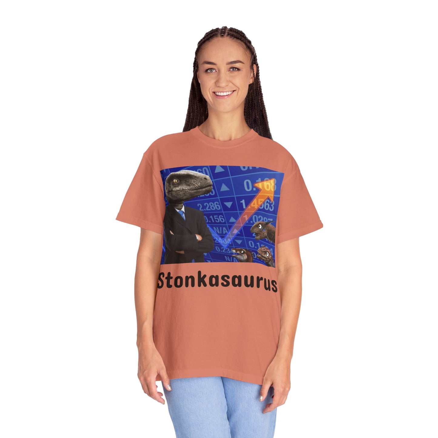 Stonkasaurus Unisex T-Shirt | Trendy Graphic Tee for Meme Lovers, Casual Wear, Gift for Gamers, Humor Clothing, Birthday Present