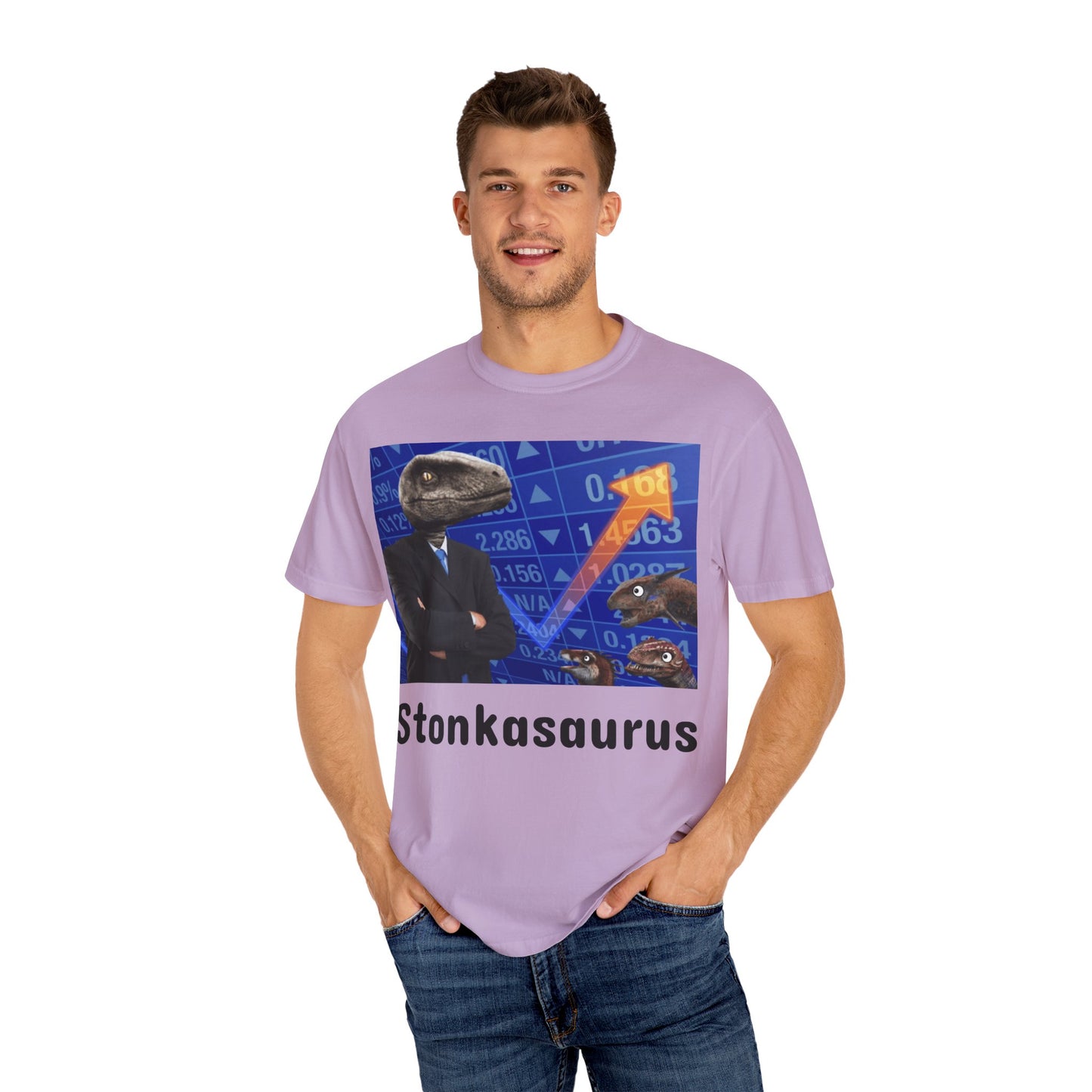 Stonkasaurus Unisex T-Shirt | Trendy Graphic Tee for Meme Lovers, Casual Wear, Gift for Gamers, Humor Clothing, Birthday Present