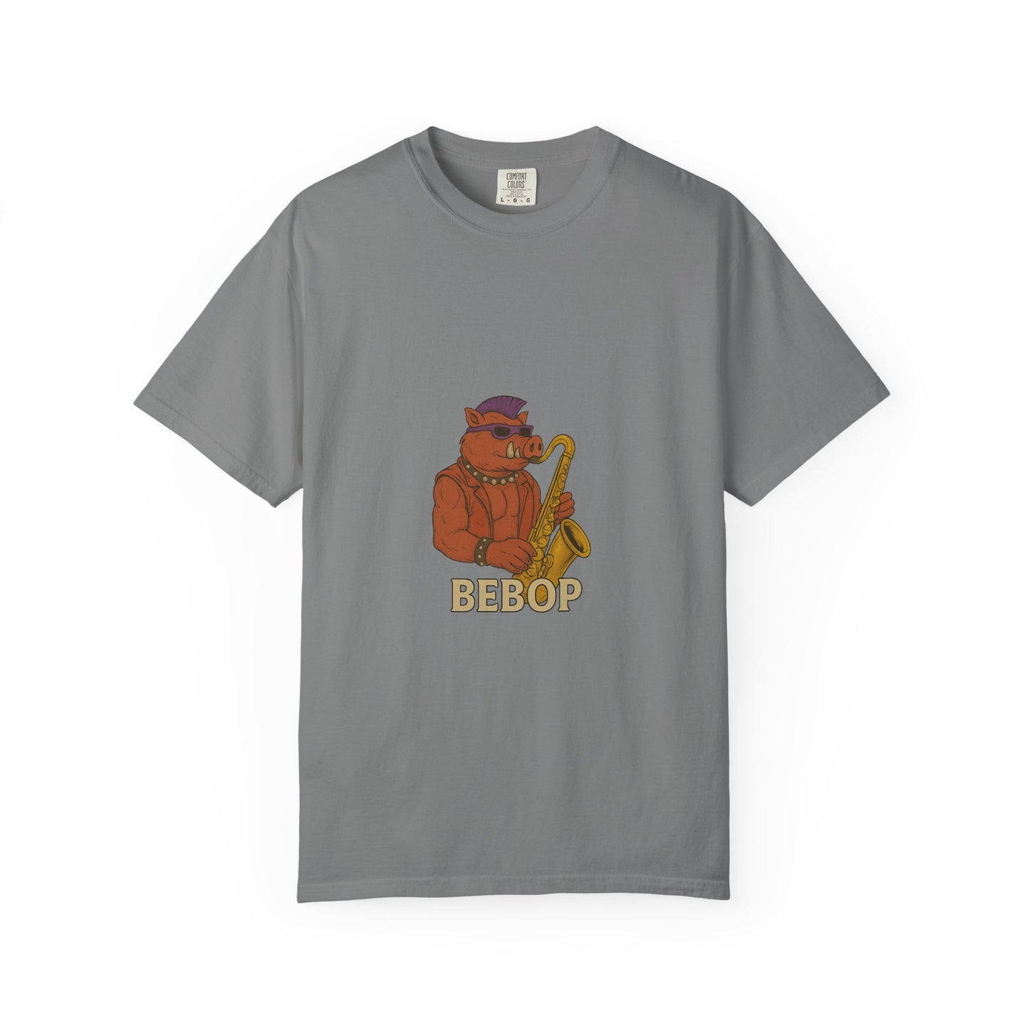 Bebop Saxophone Tee – TMNT Jazz Punk Parody Shirt