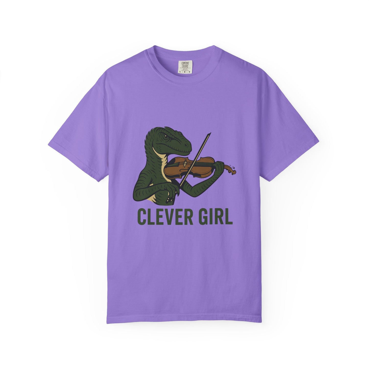 Clever Girl Velociraptor Violin Unisex T-Shirt – Jurassic Music Mashup