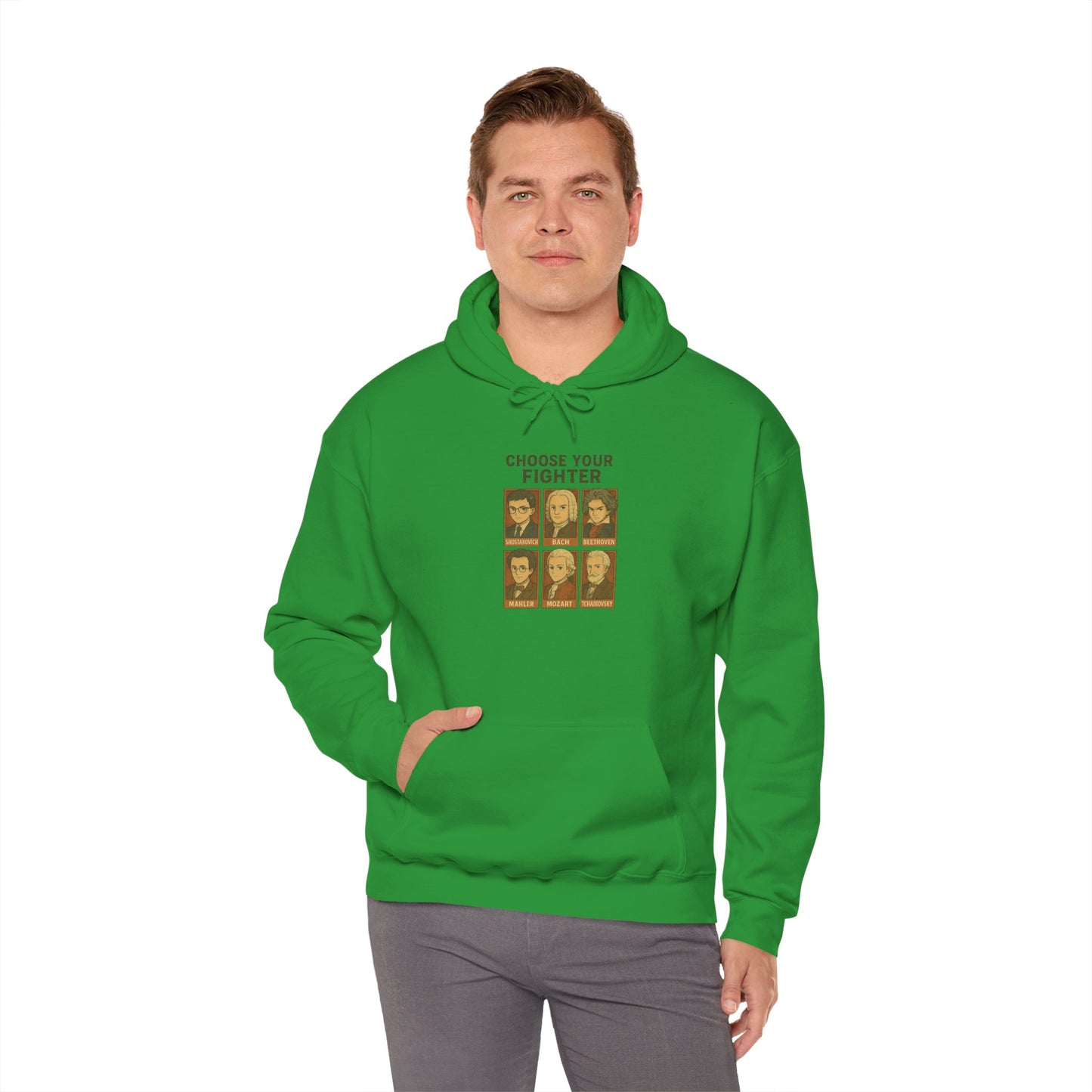 Choose Your Fighter – Composer Showdown Hoodie (Unisex)