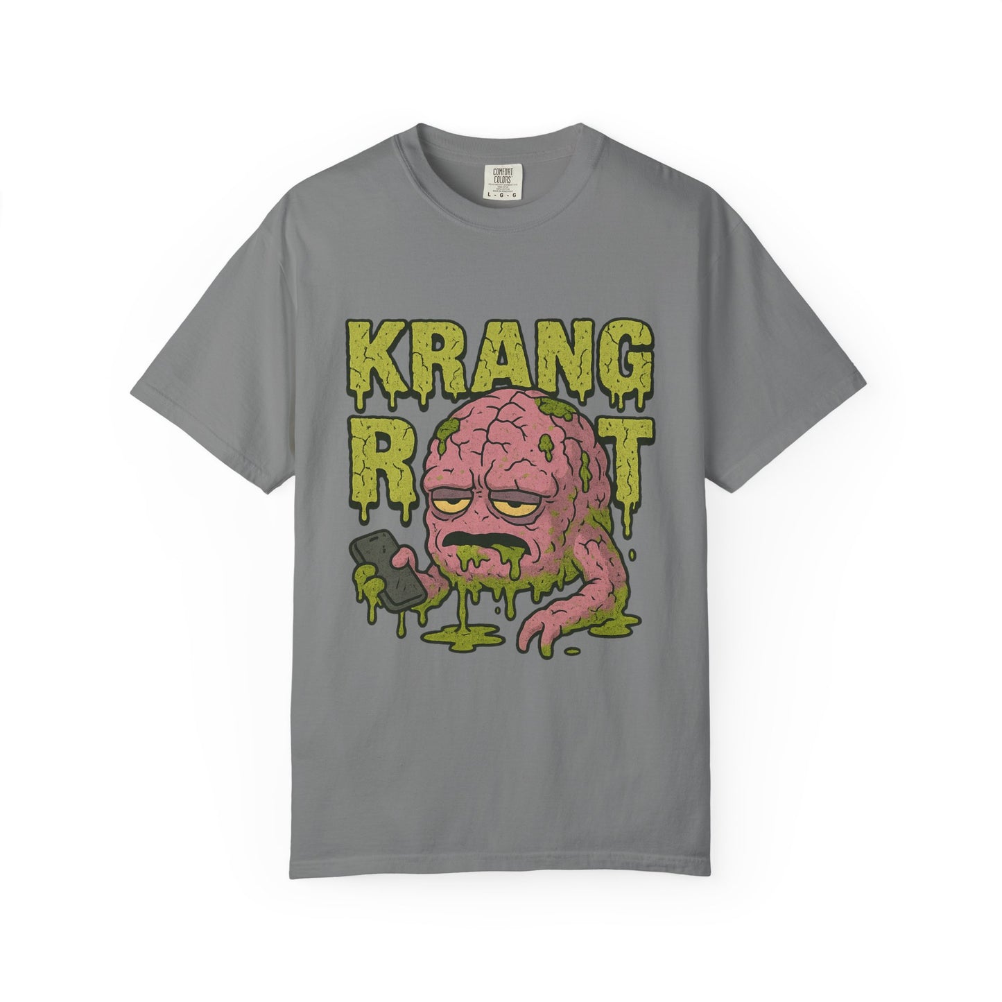 Krang Rot – Slime-Drenched TMNT Parody Tee