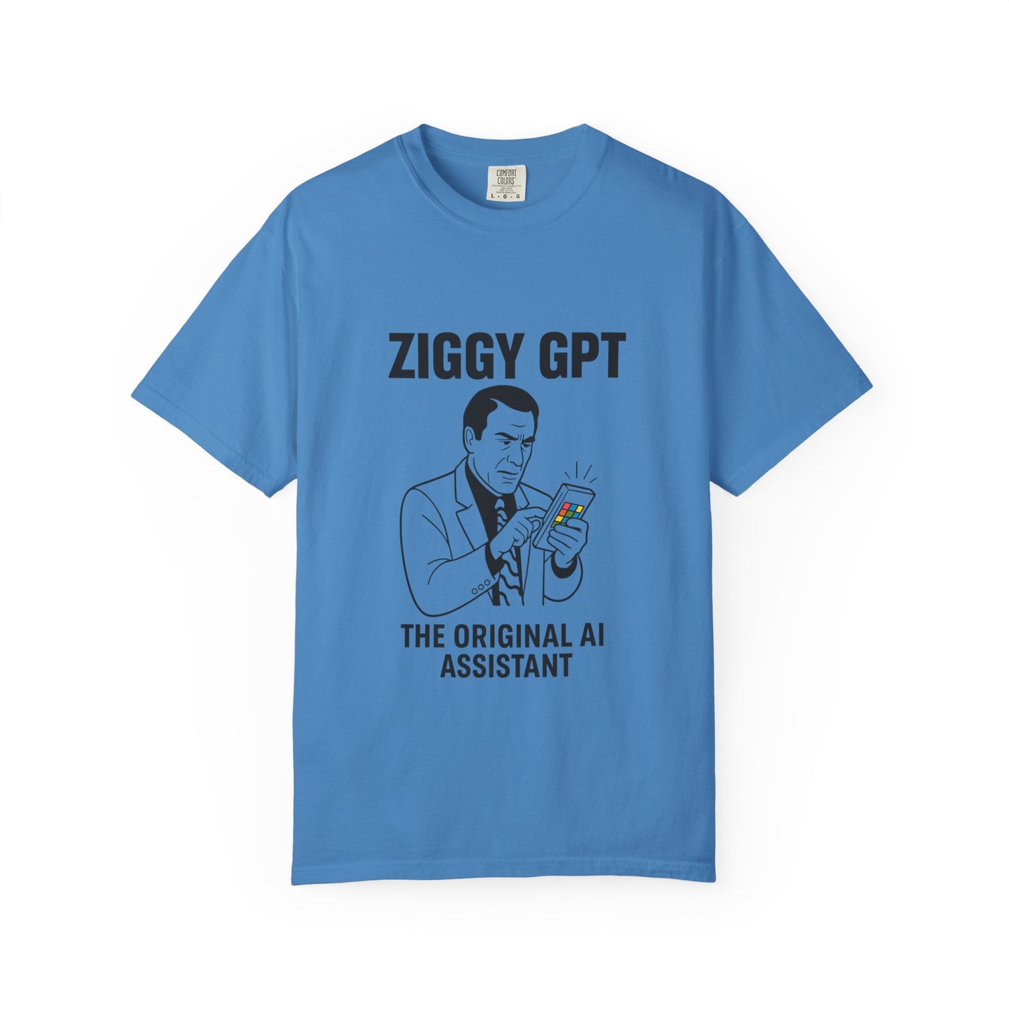 Ziggy GPT – The Original AI Assistant | Quantum Leap Fan T-Shirt