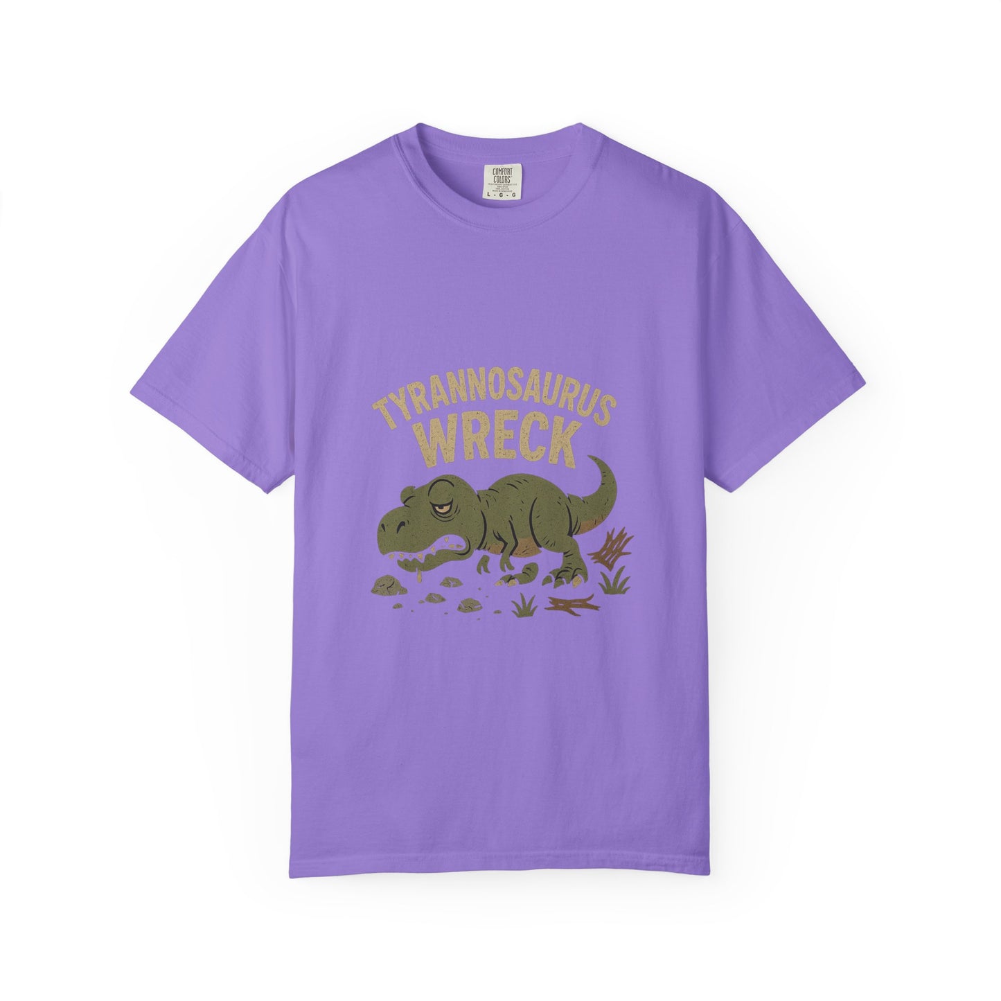 Tyrannosaurus Wreck – Dino Disaster Mood Tee