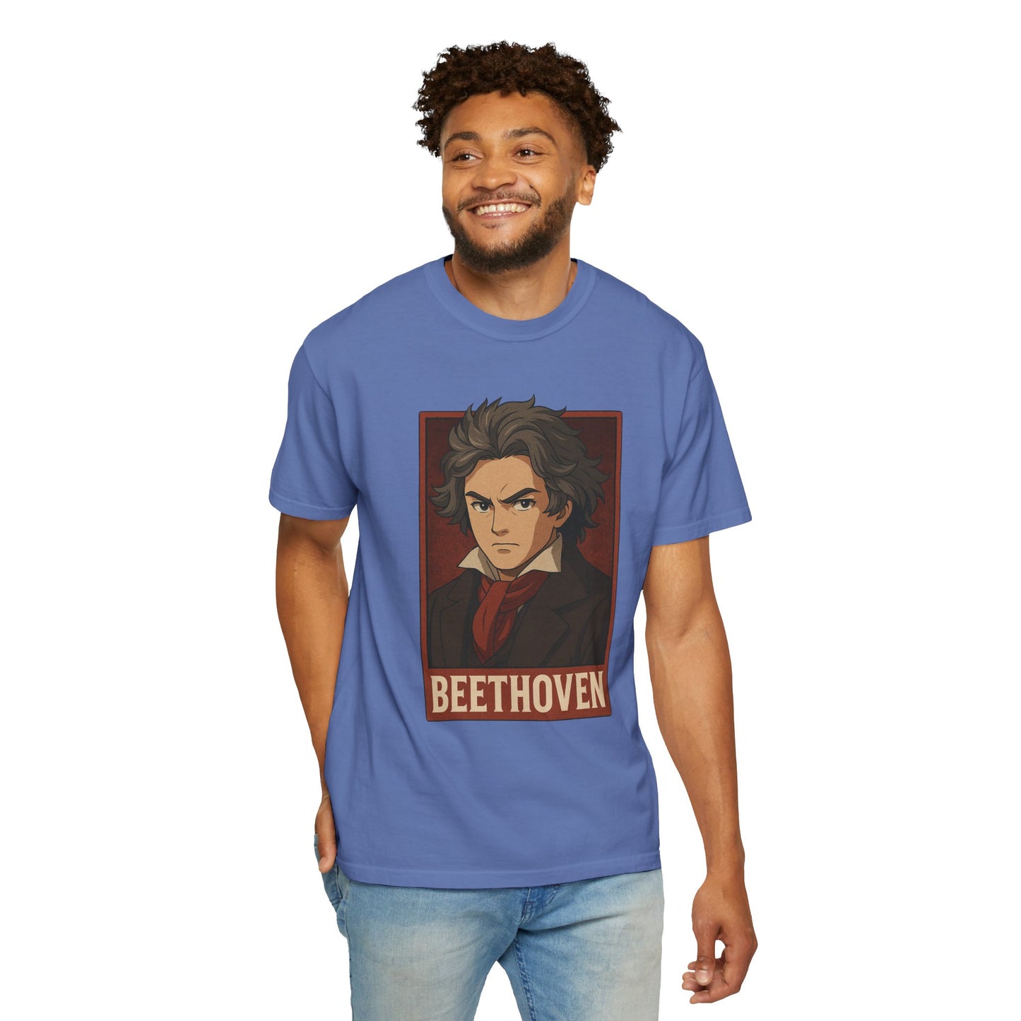 Beethoven Anime Edition – Unisex Graphic T-Shirt
