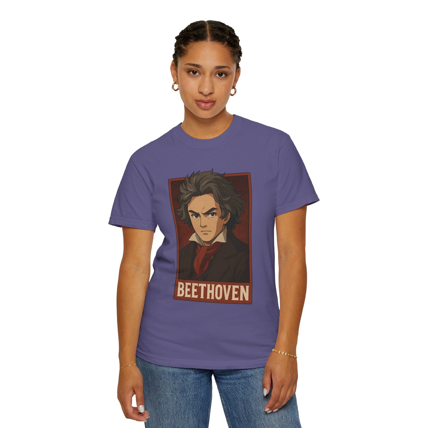 Beethoven Anime Edition – Unisex Graphic T-Shirt
