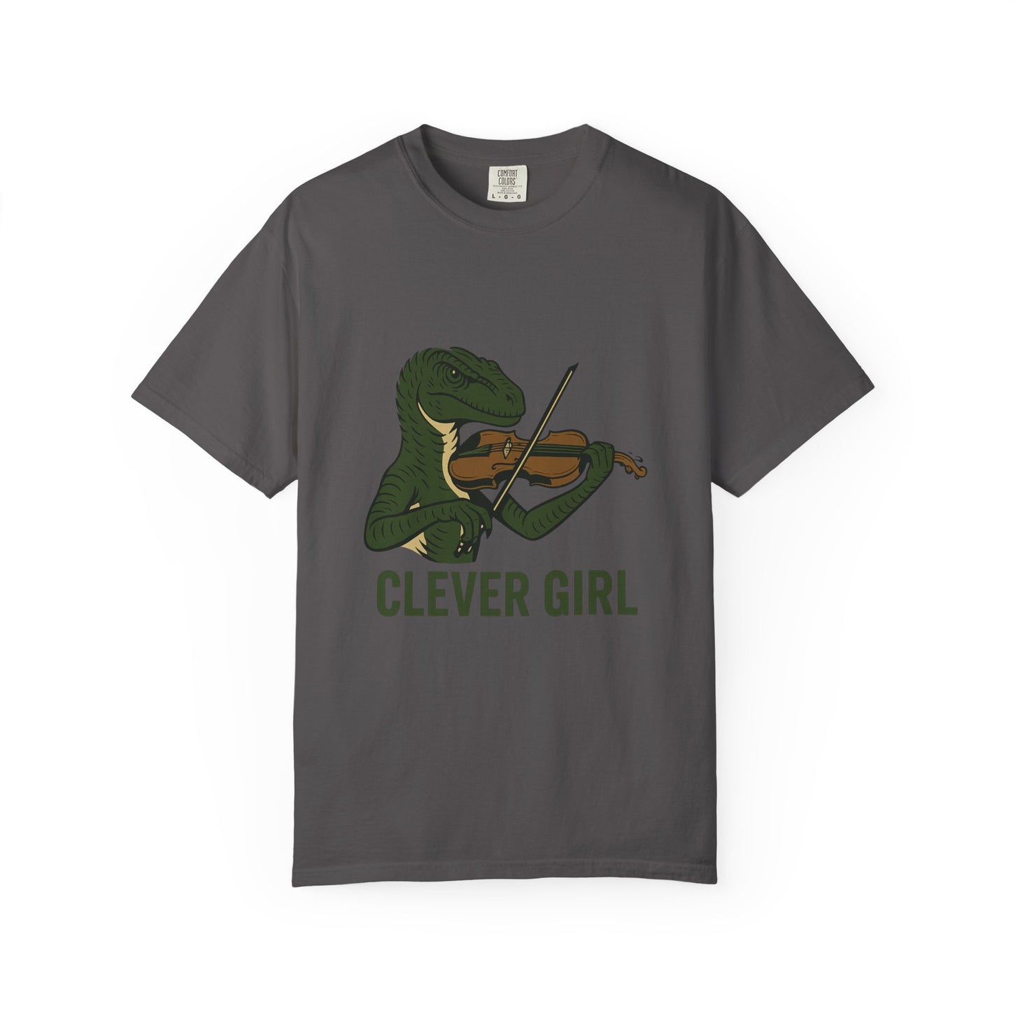 Clever Girl Velociraptor Violin Unisex T-Shirt – Jurassic Music Mashup