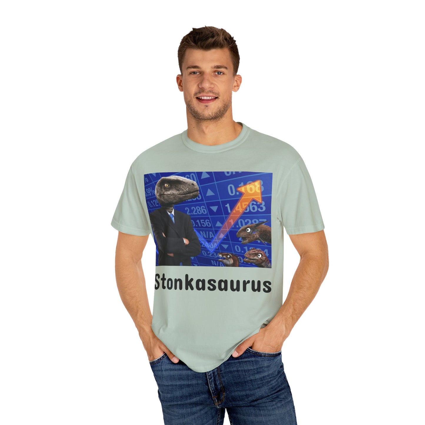 Stonkasaurus Unisex T-Shirt | Trendy Graphic Tee for Meme Lovers, Casual Wear, Gift for Gamers, Humor Clothing, Birthday Present