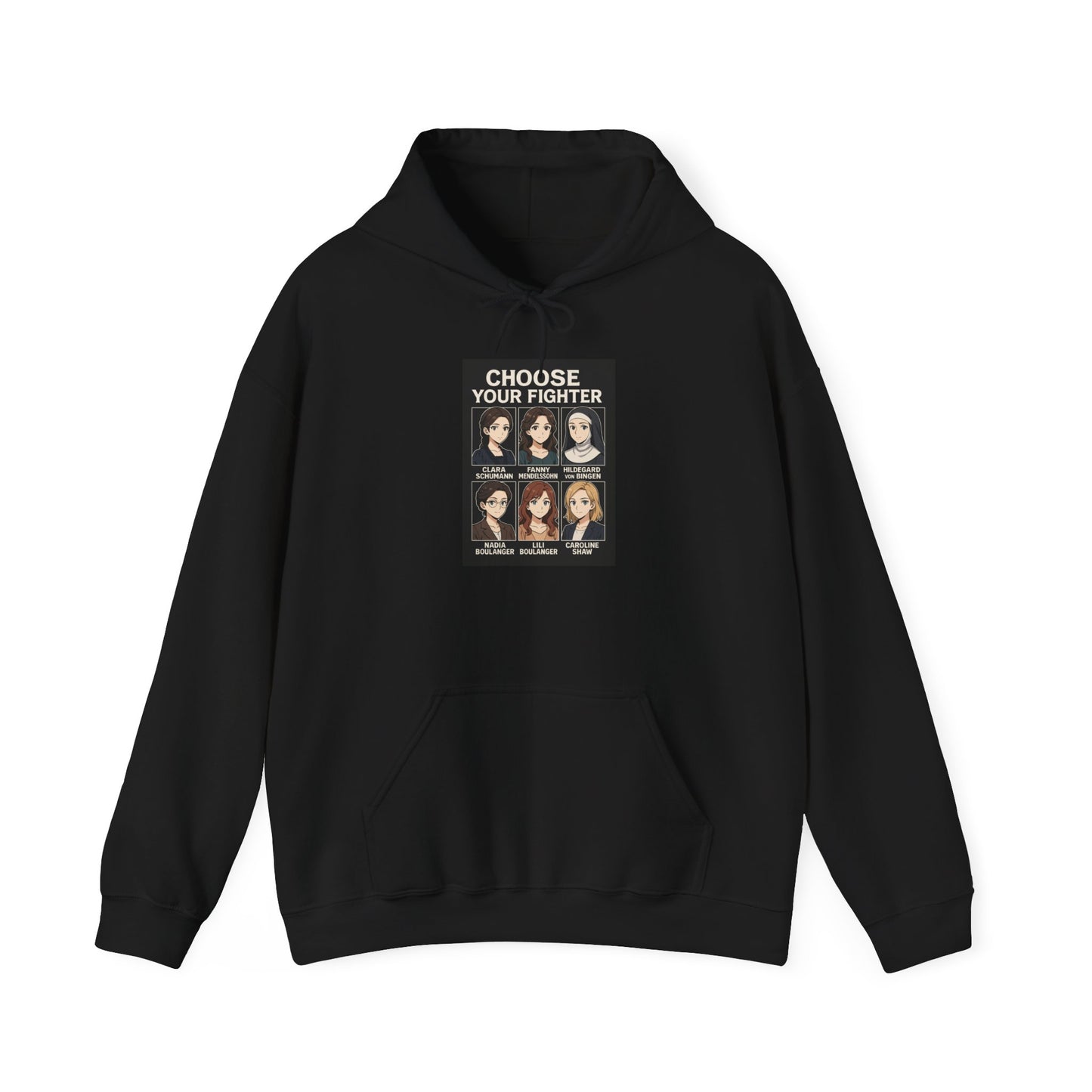 Choose Your Fighter – Women Composers Hoodie (Unisex)