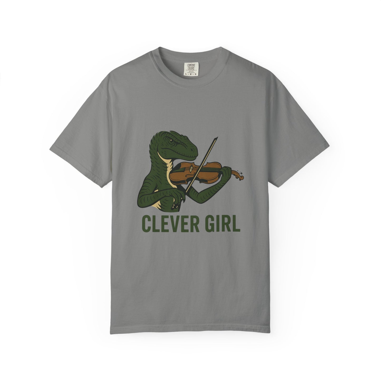 Clever Girl Velociraptor Violin Unisex T-Shirt – Jurassic Music Mashup