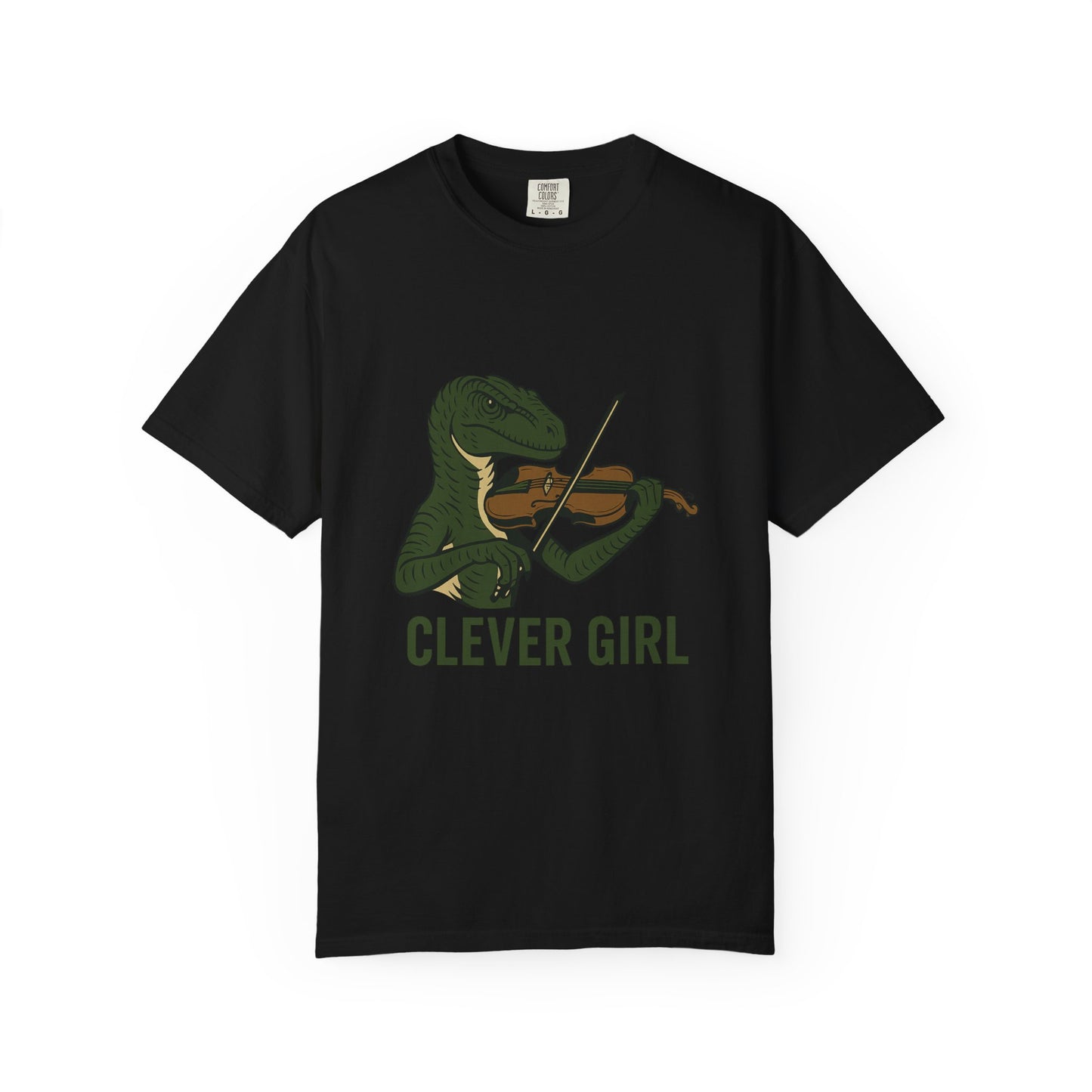 Clever Girl Velociraptor Violin Unisex T-Shirt – Jurassic Music Mashup