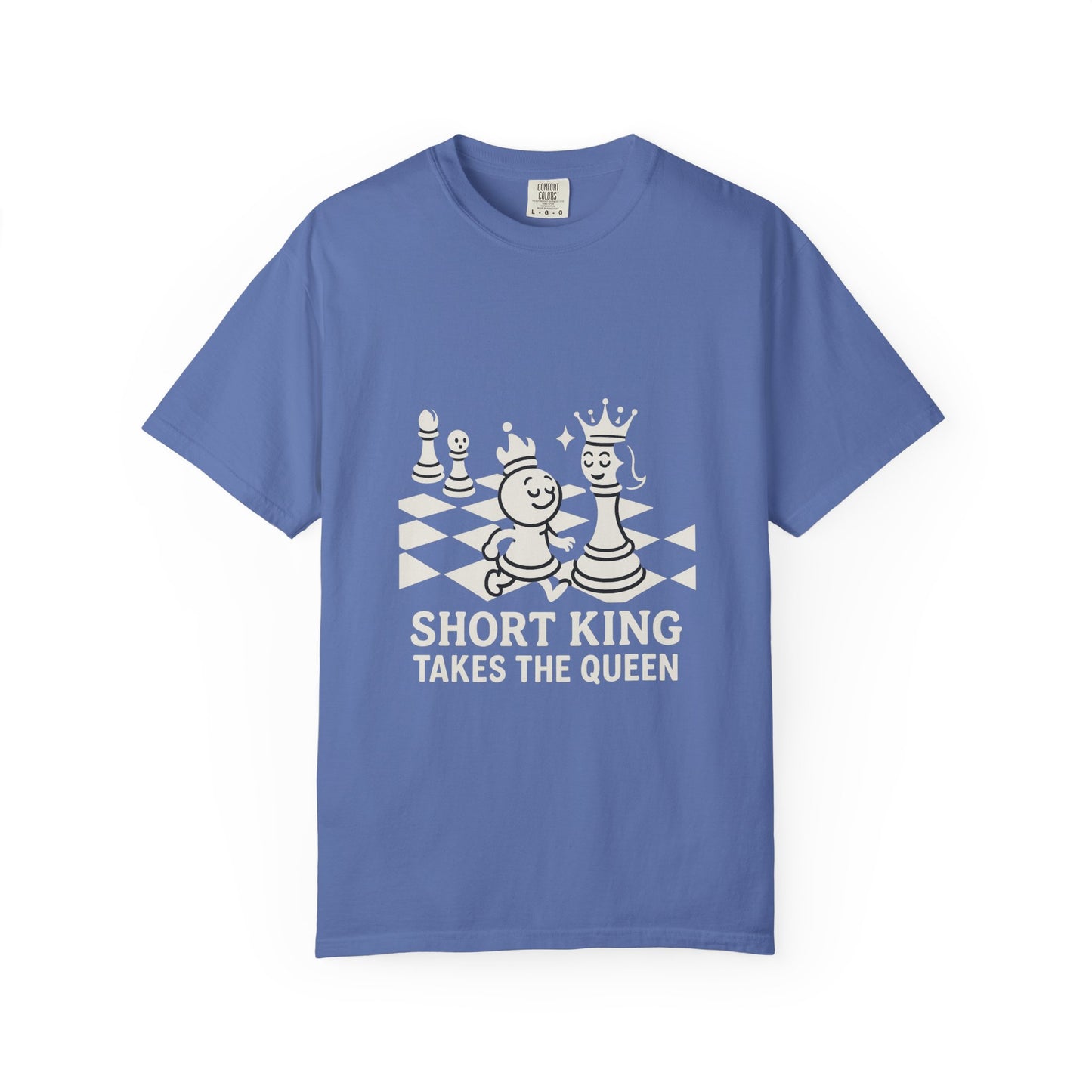 Short King Takes the Queen – Funny Chess Love T-Shirt