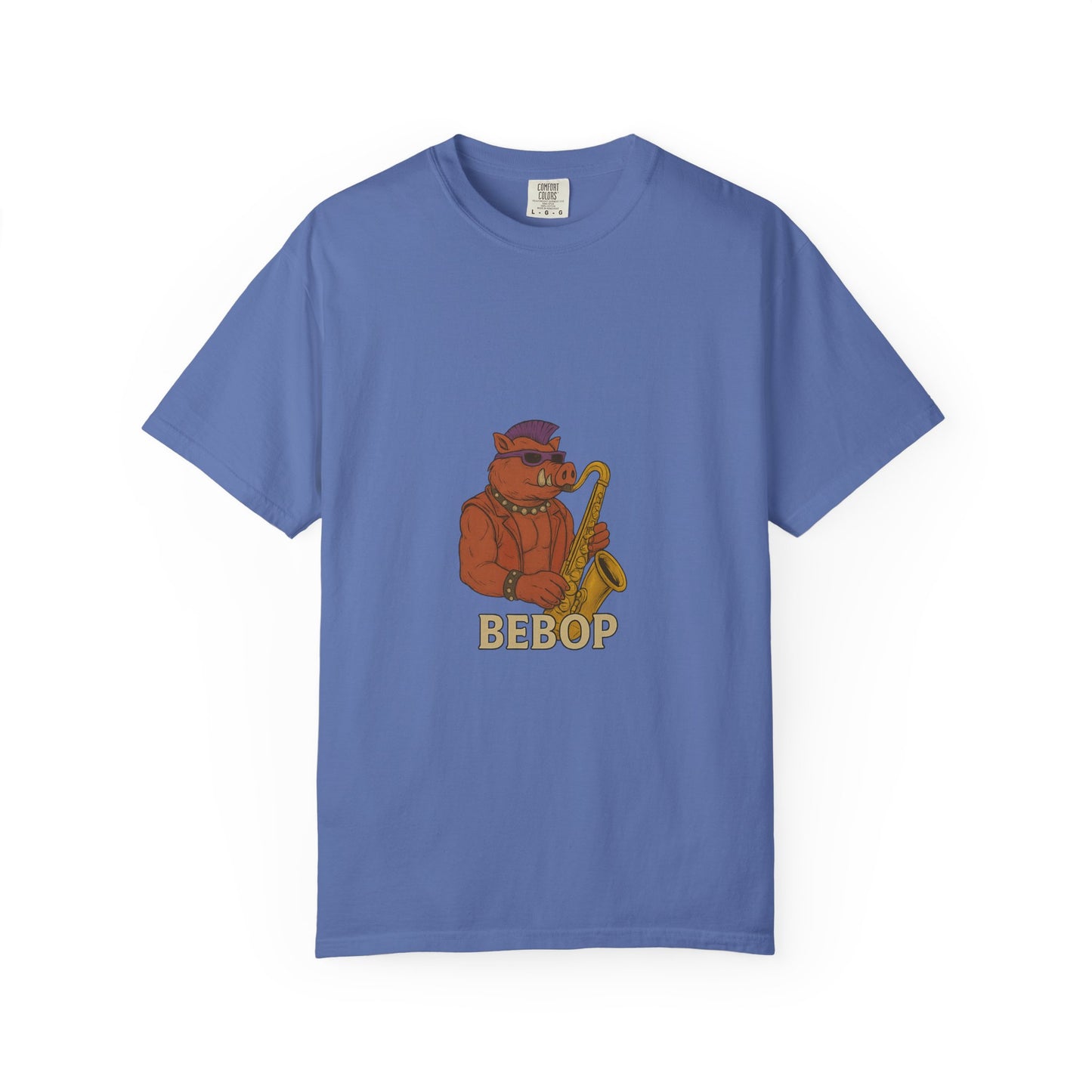 Bebop Saxophone Tee – TMNT Jazz Punk Parody Shirt