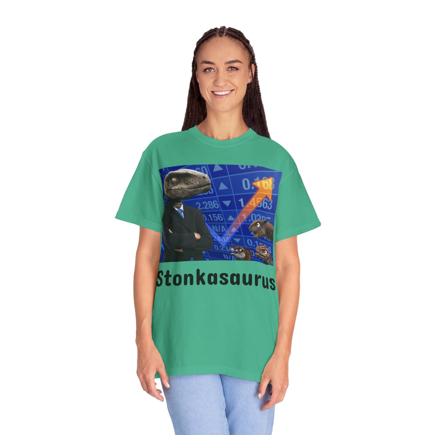 Stonkasaurus Unisex T-Shirt | Trendy Graphic Tee for Meme Lovers, Casual Wear, Gift for Gamers, Humor Clothing, Birthday Present