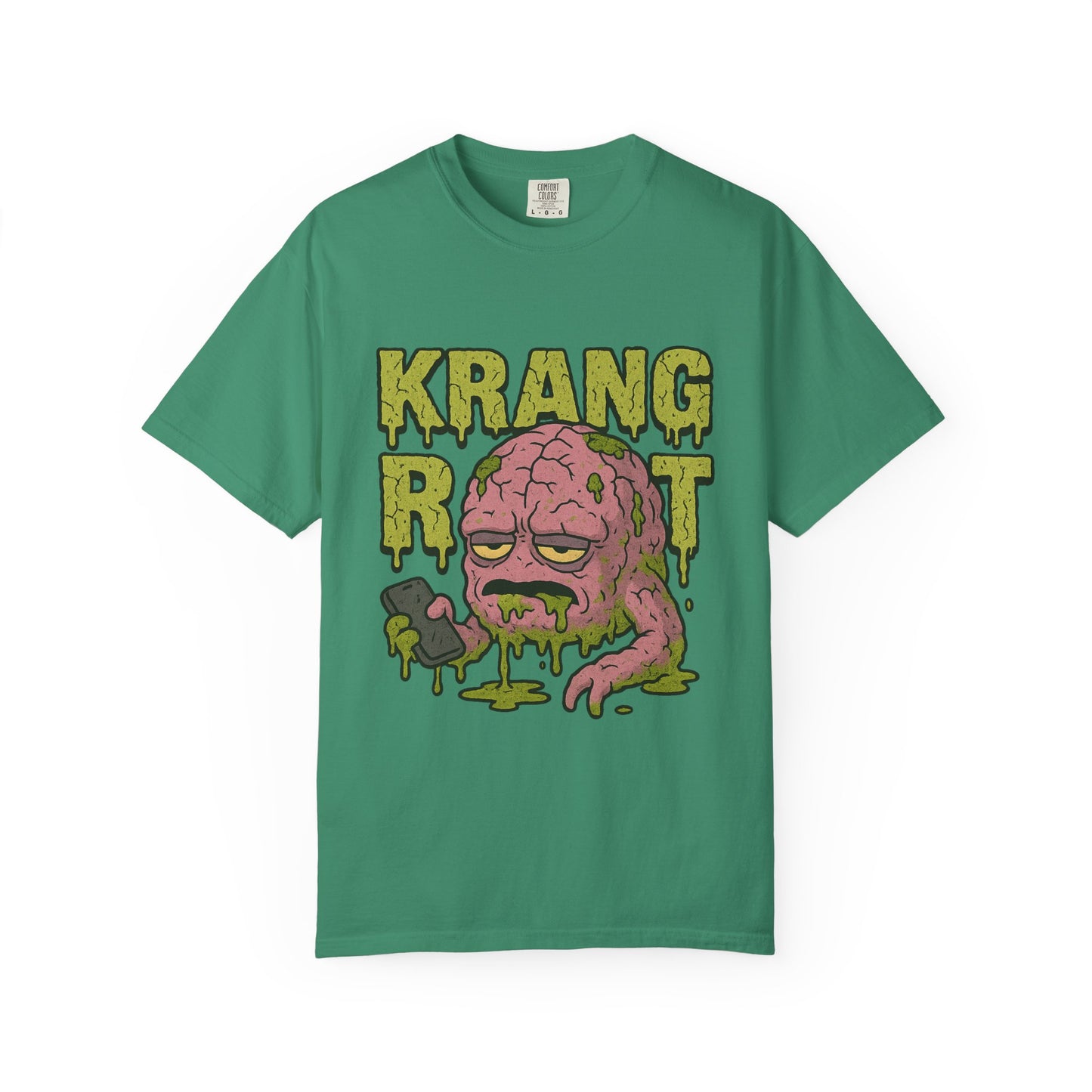 Krang Rot – Slime-Drenched TMNT Parody Tee