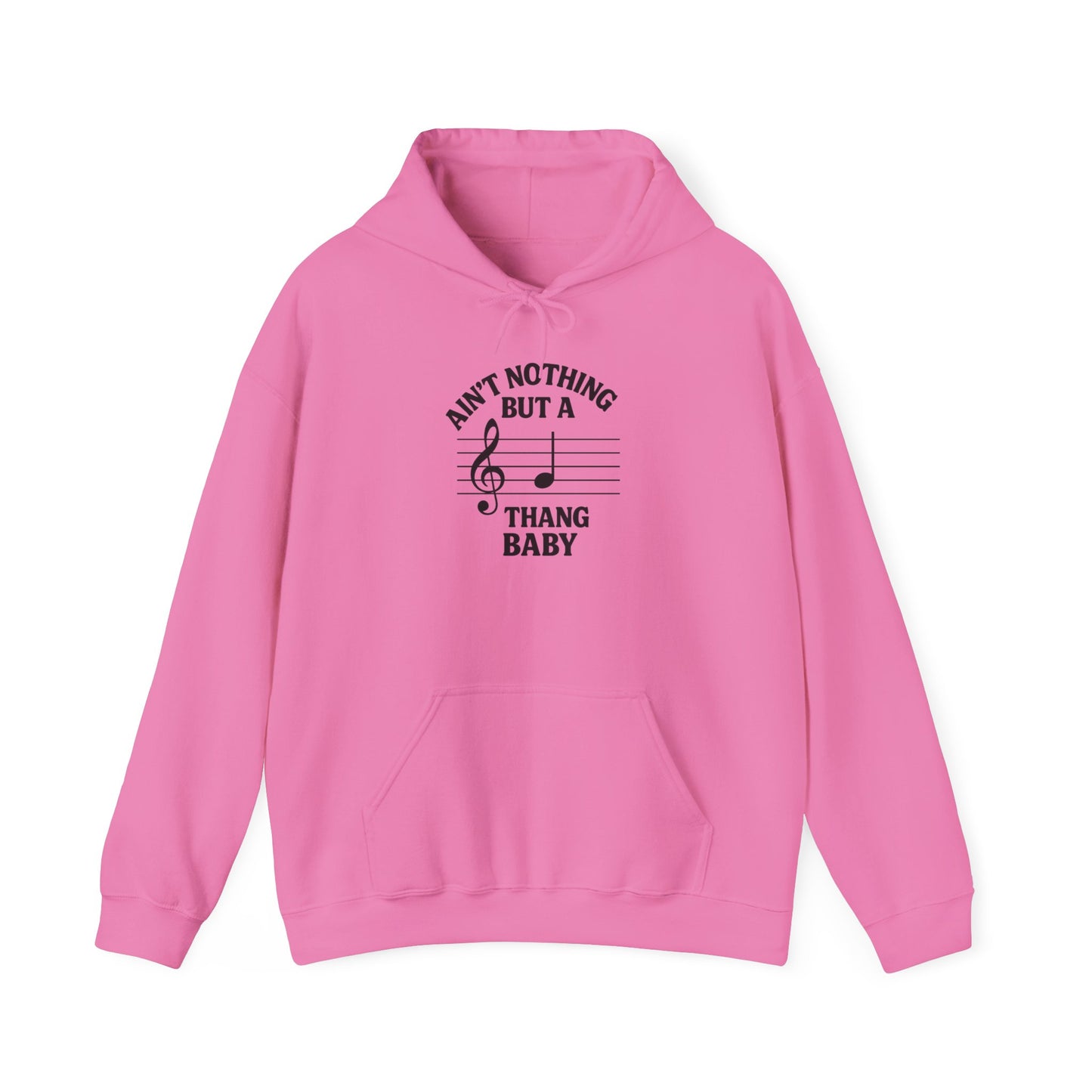 Ain’t Nothing But a G Thang Baby Hoodie – Funny Music Pun Sweatshirt for Musicians & Hip-Hop Fans