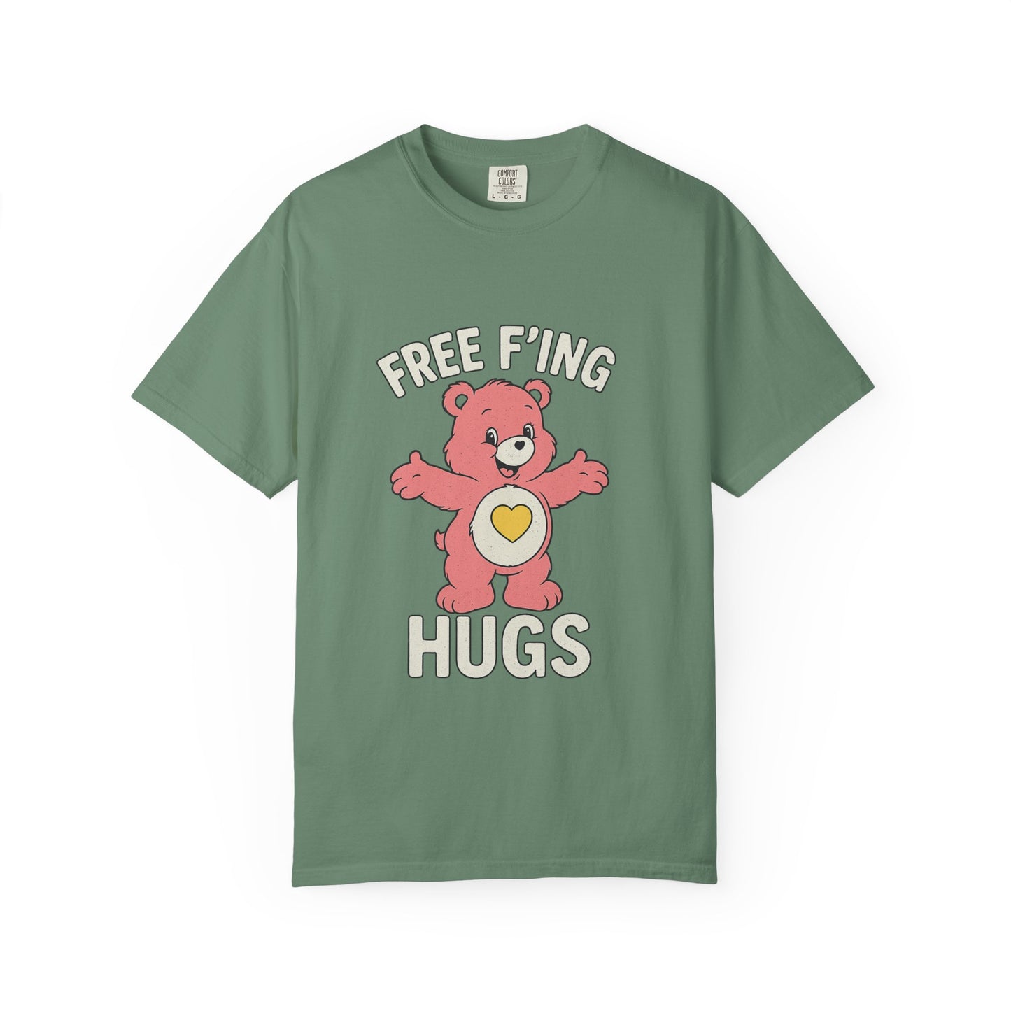 Free F’ing Hugs Retro Bear T-Shirt
