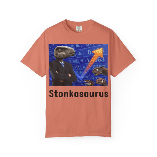 Stonkasaurus Unisex T-Shirt | Trendy Graphic Tee for Meme Lovers, Casual Wear, Gift for Gamers, Humor Clothing, Birthday Present